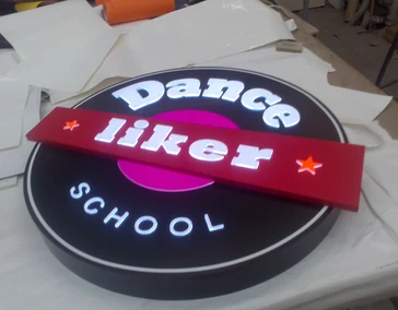 Клееные световые короба